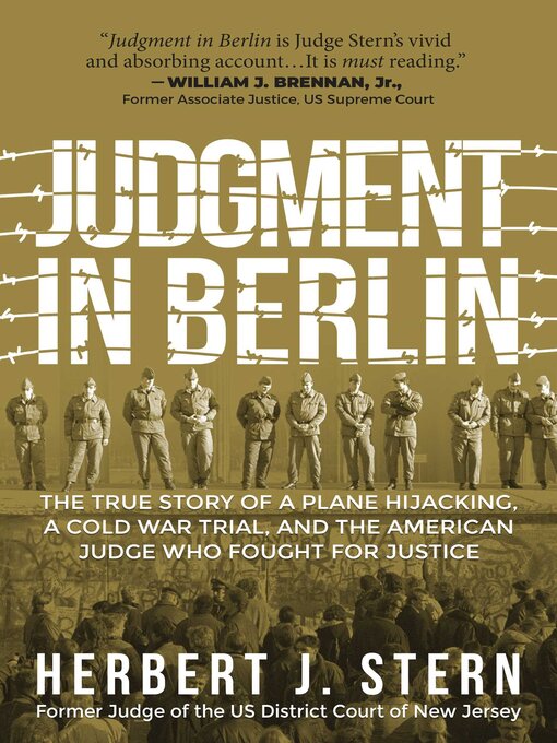 Title details for Judgment in Berlin by Herbert J. Stern - Available